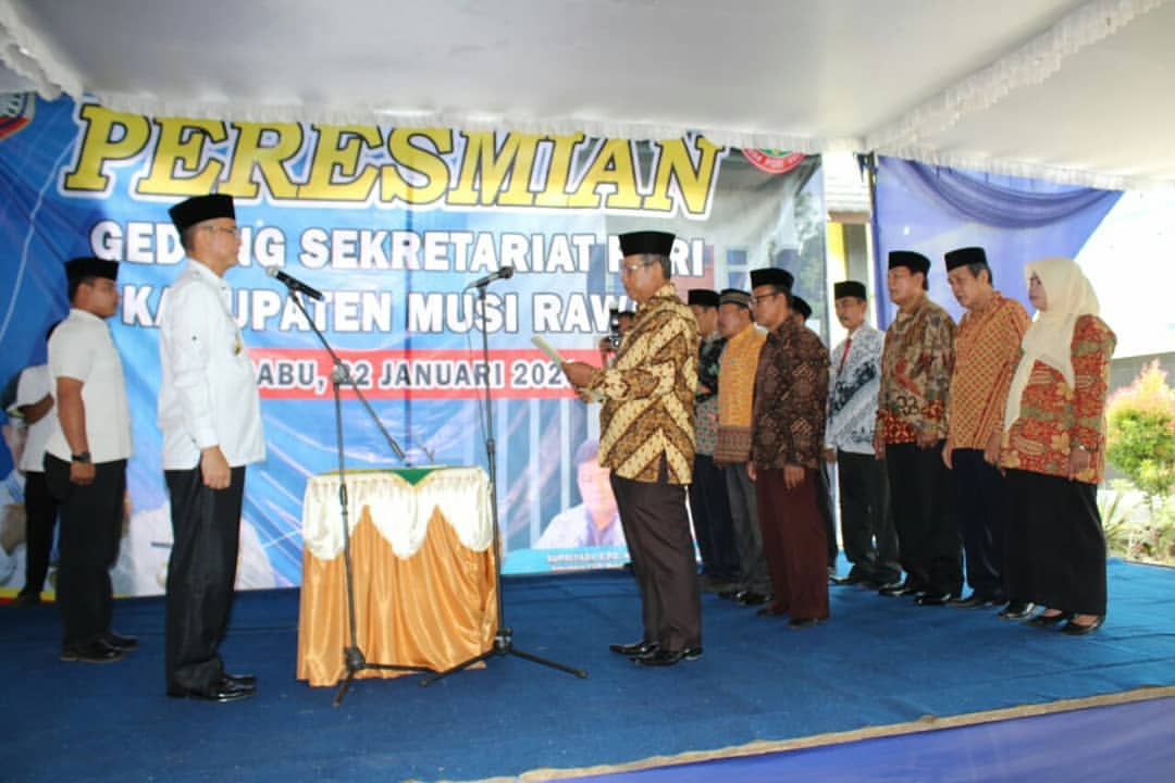Bupati H2G Lantik 9 Dewan Pendidikan Kabupaten Musi Rawas