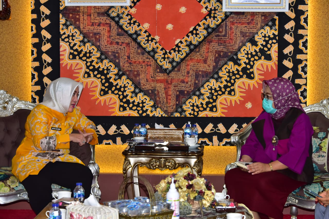 Audiensi Bupati Musi Rawas bersama Kepala Dinkes Sumatera Selatan Dra Lesty Murainy, Apt., M.Kes