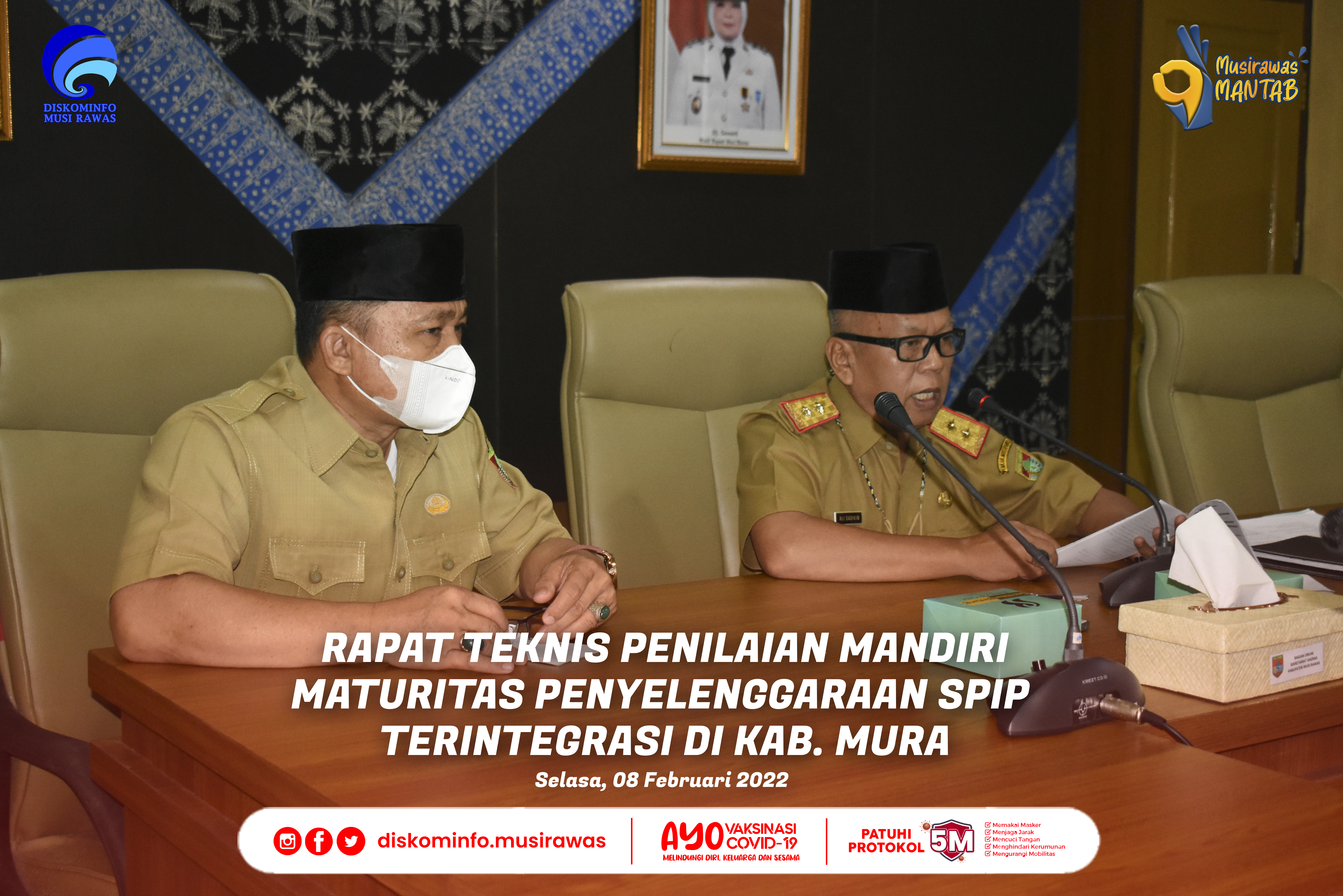 Rapat Teknis Penilaian Mandiri Maturitas Penyelenggaraan SPIP Terintegrasi