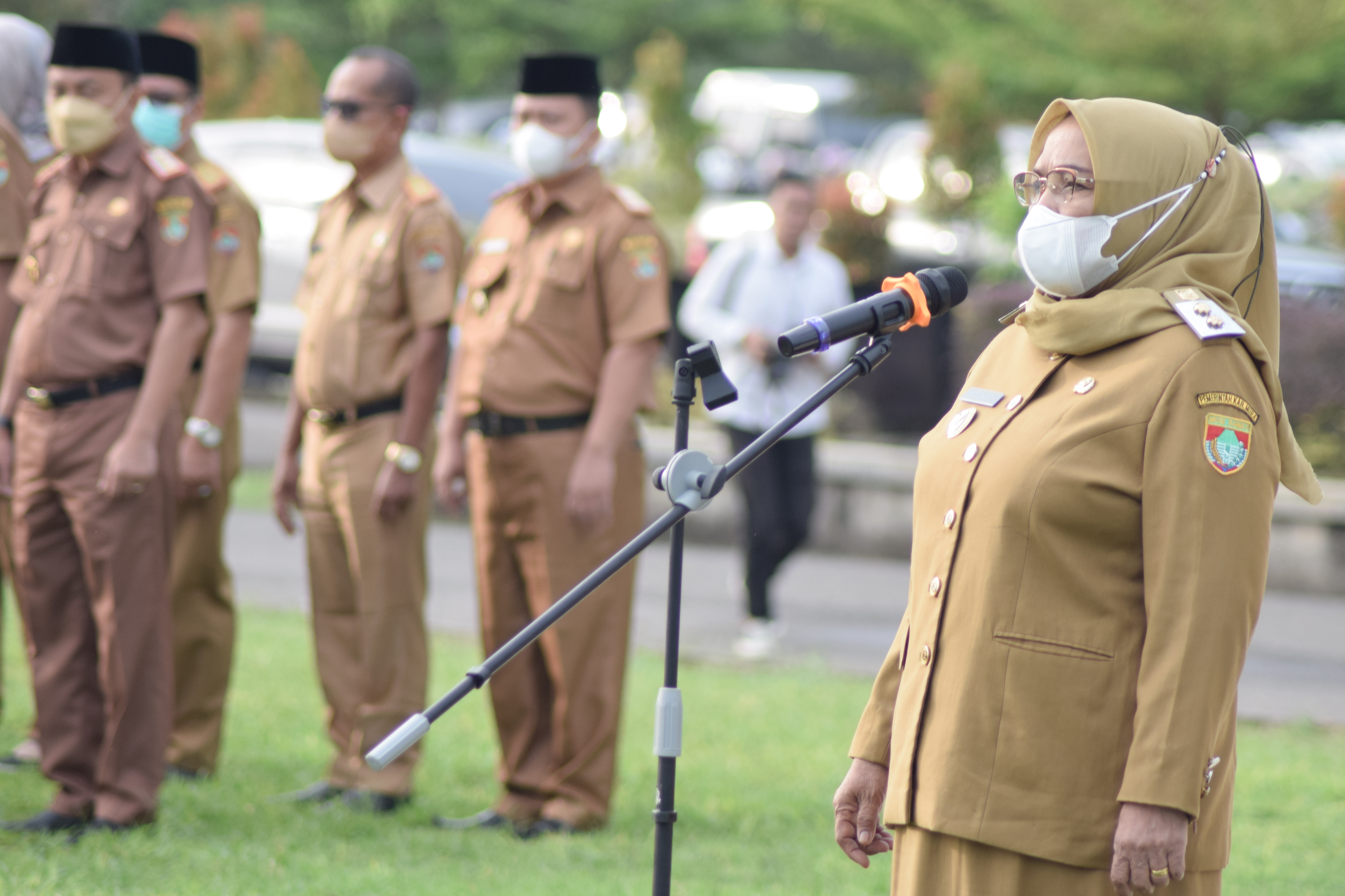 Wabup Mura Pimpin Apel Pagi Bersama