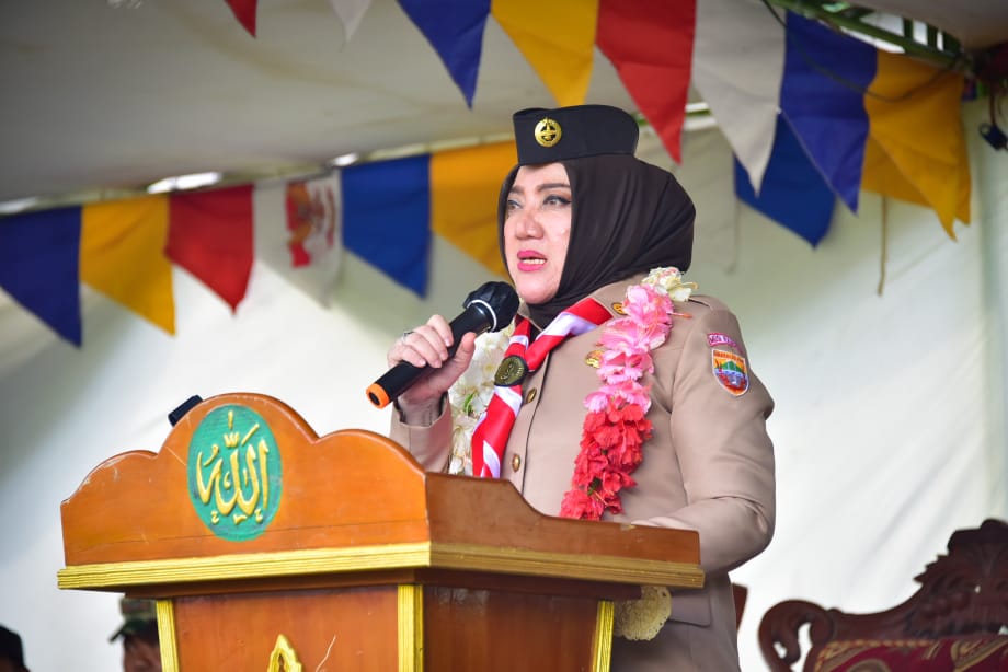 Kegiatan Perkemahan SAINS (PERJUSAMI) Pramuka Tingkat Penggalang Se-Kwaran Muara Kelingi