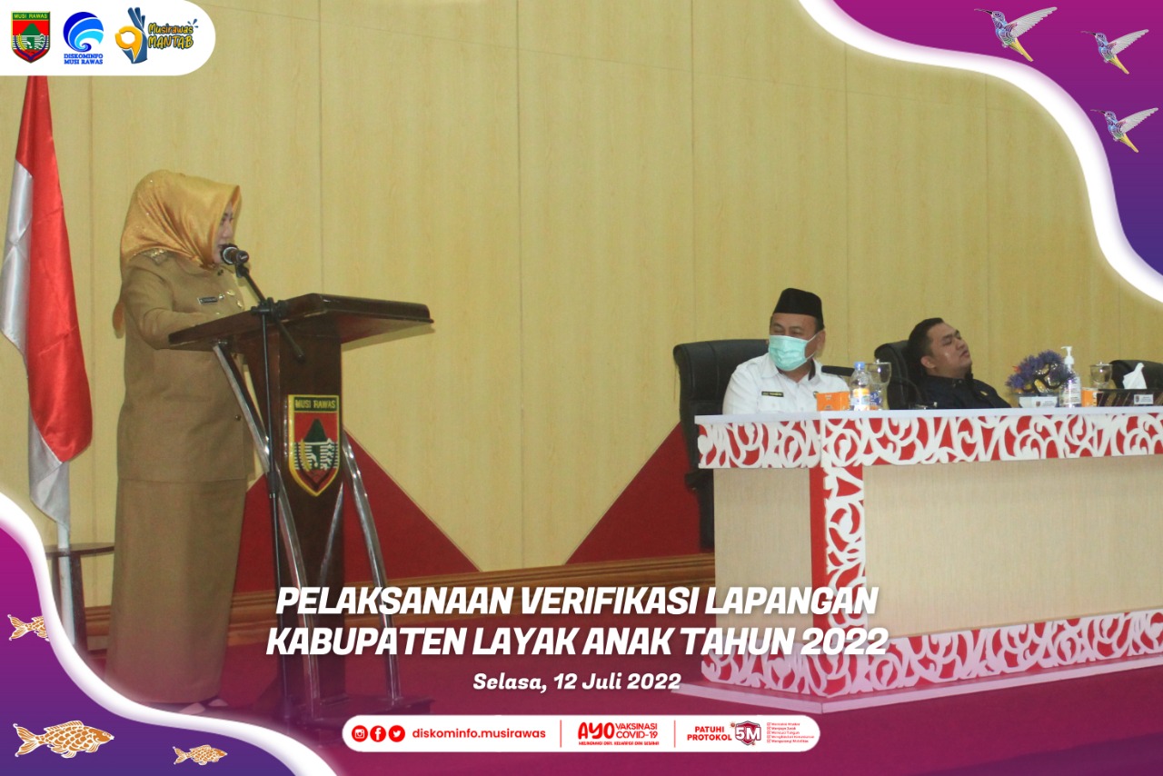 Pelaksanaan Verifikasi Lapangan Kabupaten Layak Anak Tahun 2022