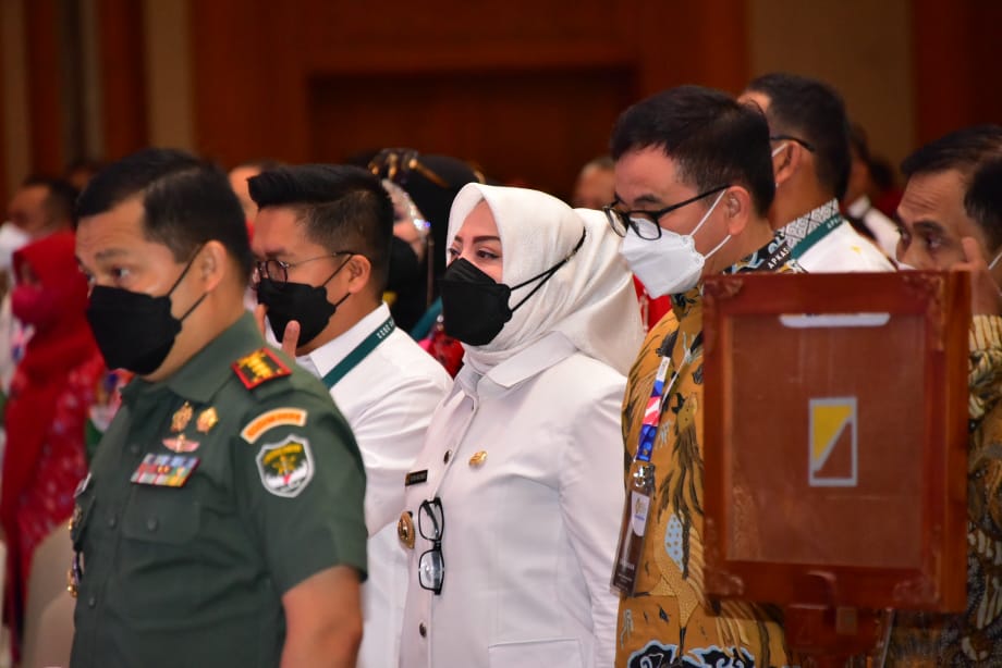 pembukaan pameran APKASI Otonomi Expo (AOE) Tahun 2022