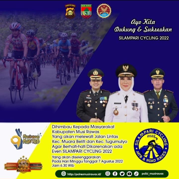 Pengumuman Mengenai Event Silampari Cycling