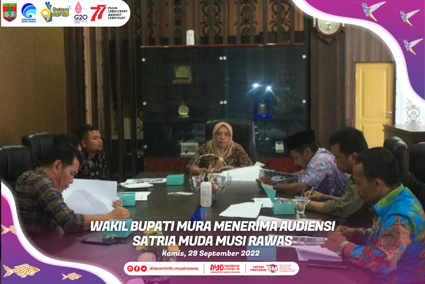 Audiensi Satria Muda Musi Rawas