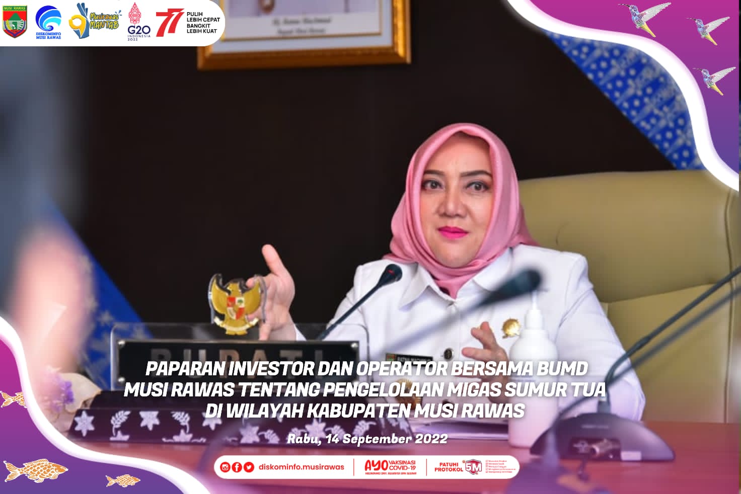 Paparan tentang Pengelolaan Migas Sumur Tua di wilayah Kabupaten Musi Rawas