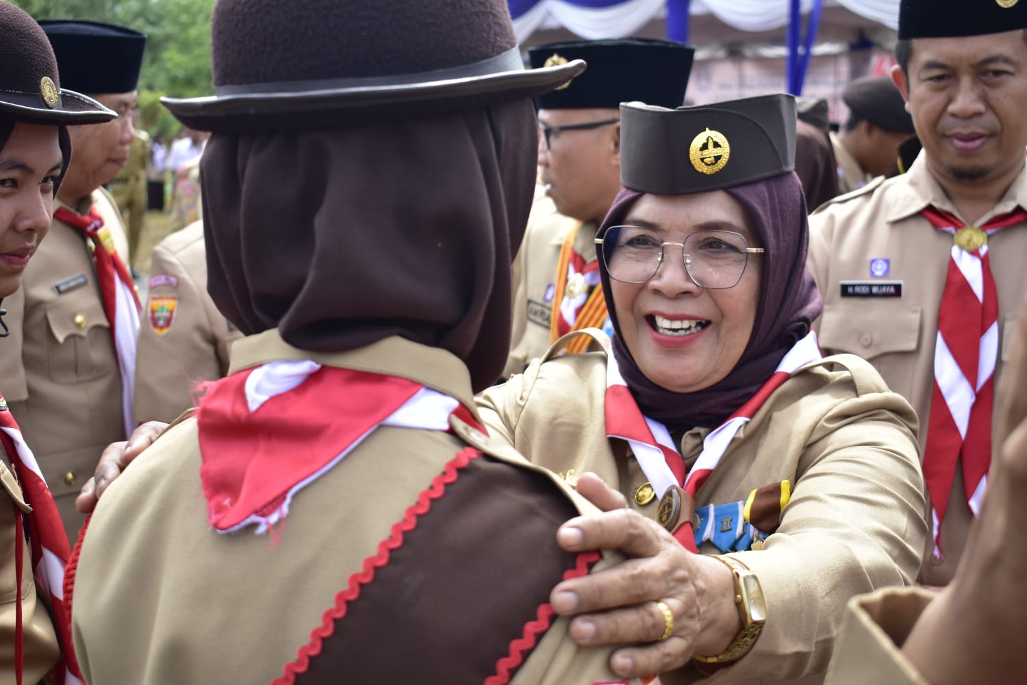 Peringatan HUT ke 61 Pramuka Kwartir Cabang Gerakan Pramuka Lubuklinggau