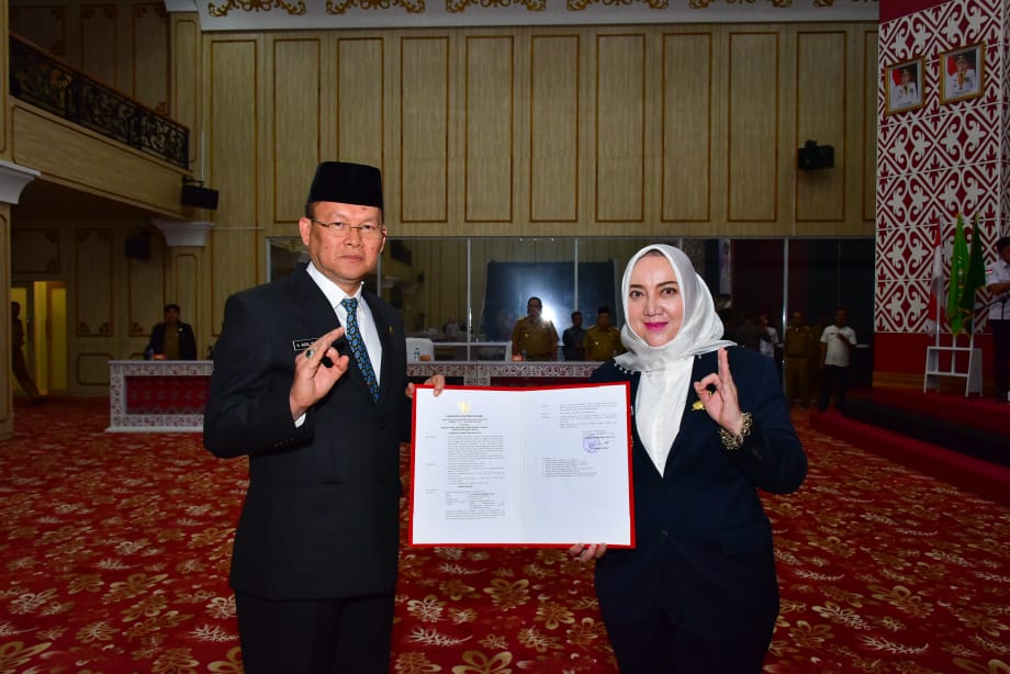 H. Aidil Rusman dilantik sebagai Penjabat Sekretaris Daerah Kabupaten Musi Rawas
