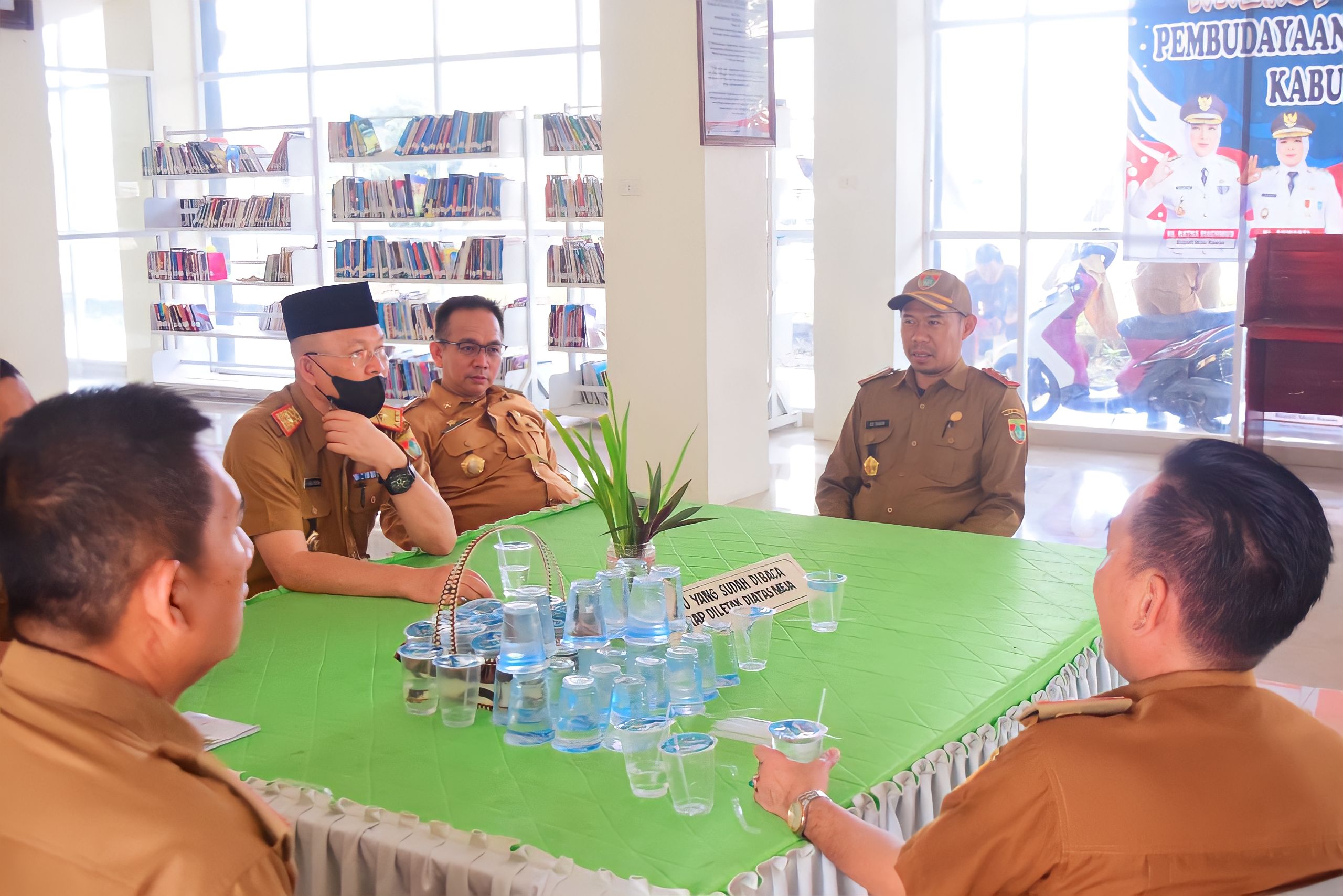 Persiapan Peresmian Gedung Layanan Perpustakaan Daerah dan Talkshow PILM Kabupaten Musi Rawas