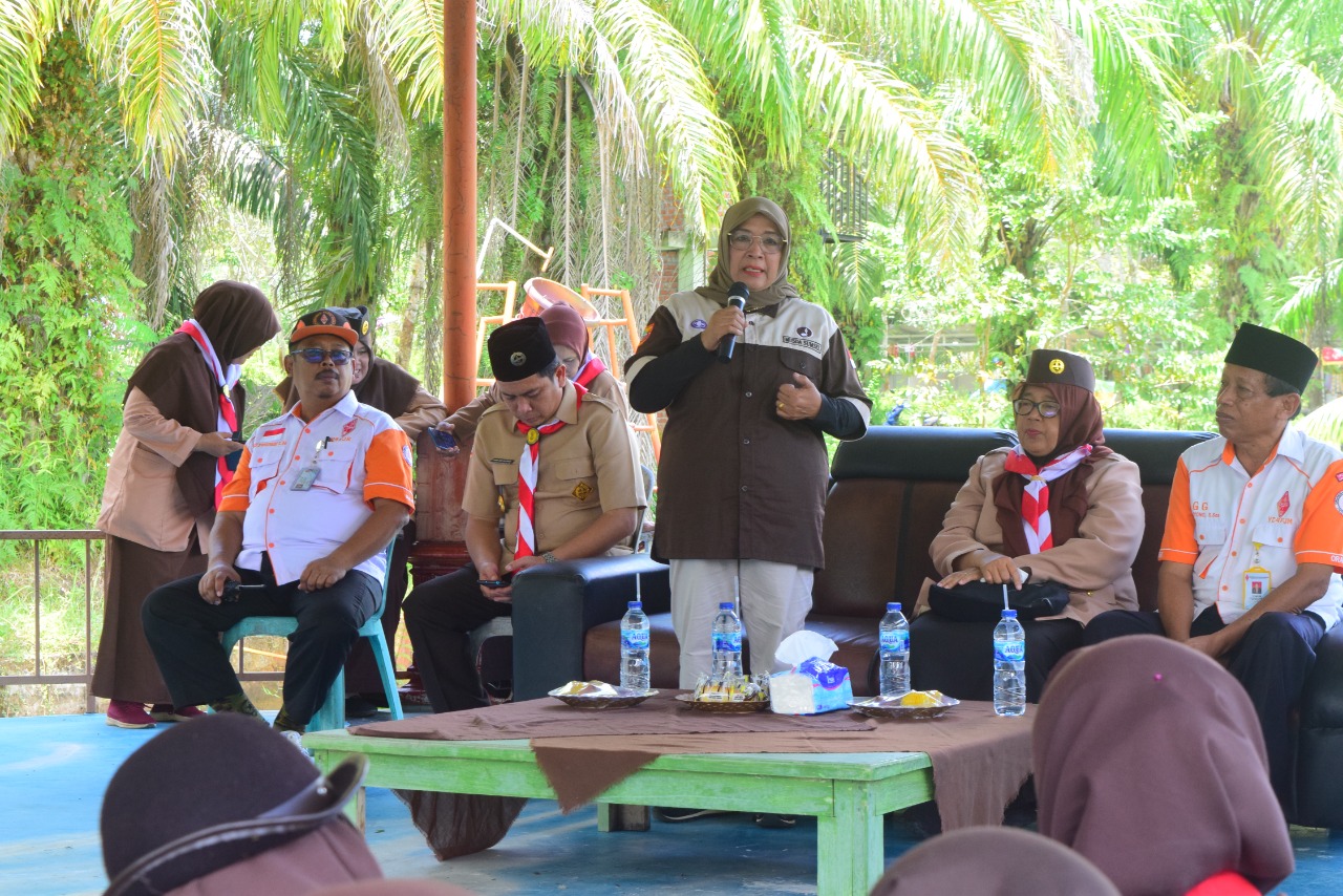 Tinjau Jambore on The Air dan Jambore on The Internet Kwartir Gerakan Pramuka Musi Rawas