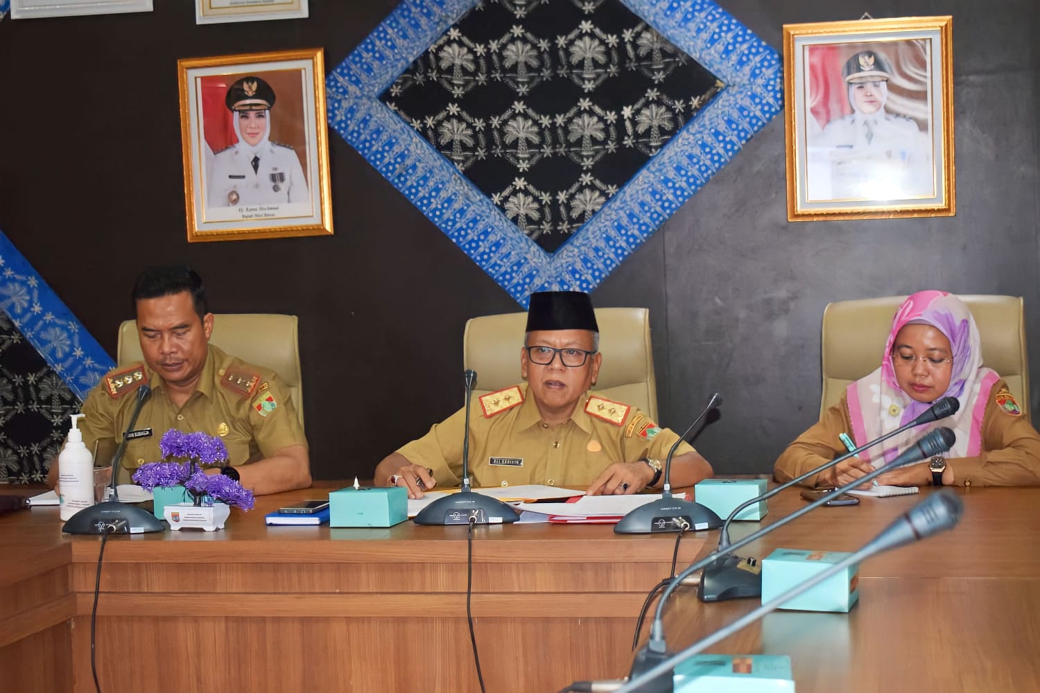 Sosialisasi Perlindungan JAMSOSTEK Bagi Pekerja Rentan, RT/RW, Perangkat Desa, Non ASN dan Penyeleng