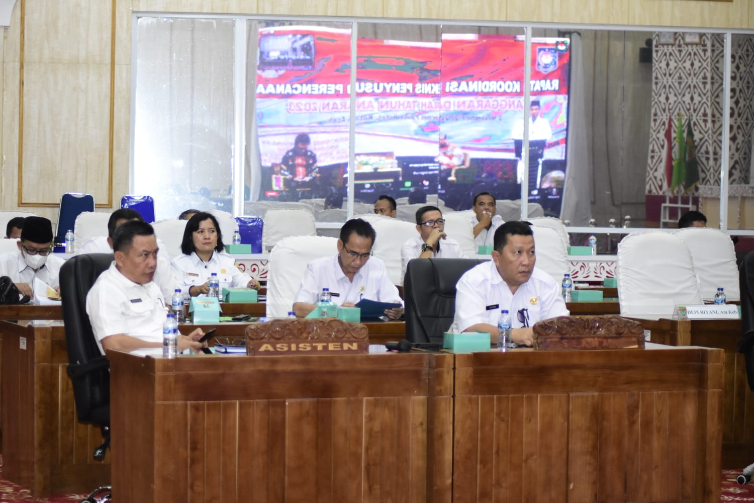 Rapat Koordinasi Teknis Penyusunan Perencanaan Anggaran Daerah Tahun 2023 melalui konferensi video