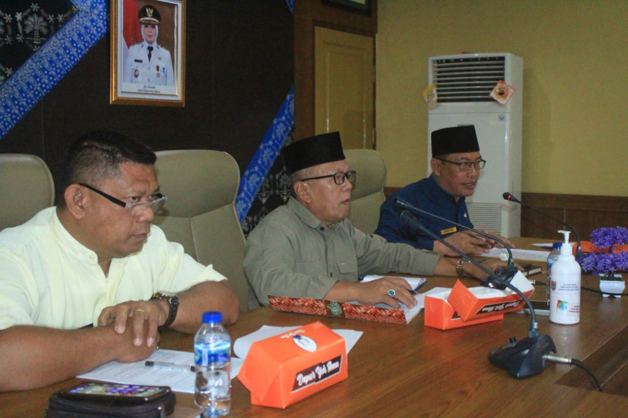 Rapat Rancangan Peraturan Bupati Musi Rawas tentang Petunjuk Teknis Pengelolaan Bantuan Alat Berat u
