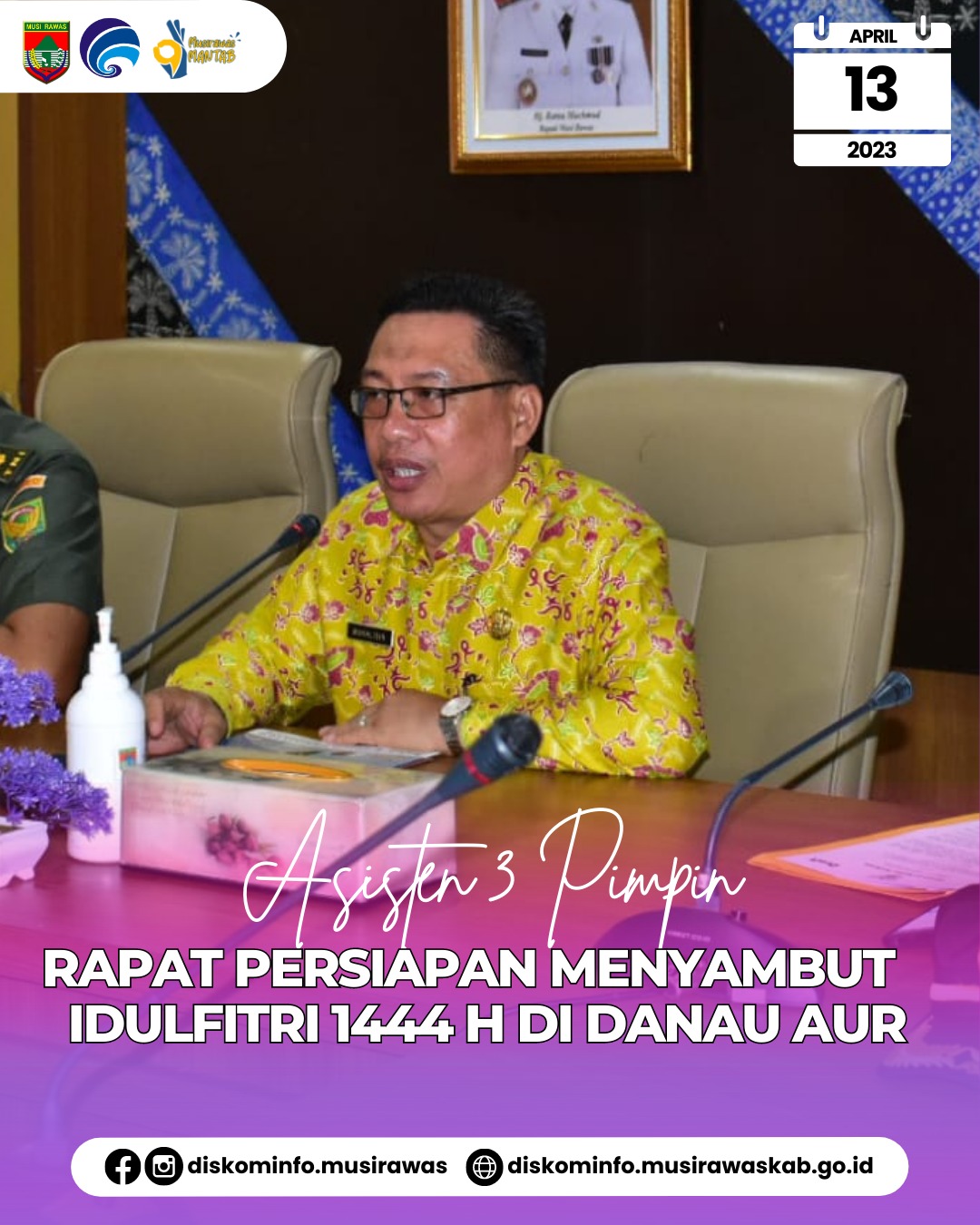Rapat Persiapan Menyambut Libur Hari Raya Idul Fitri 1444 H