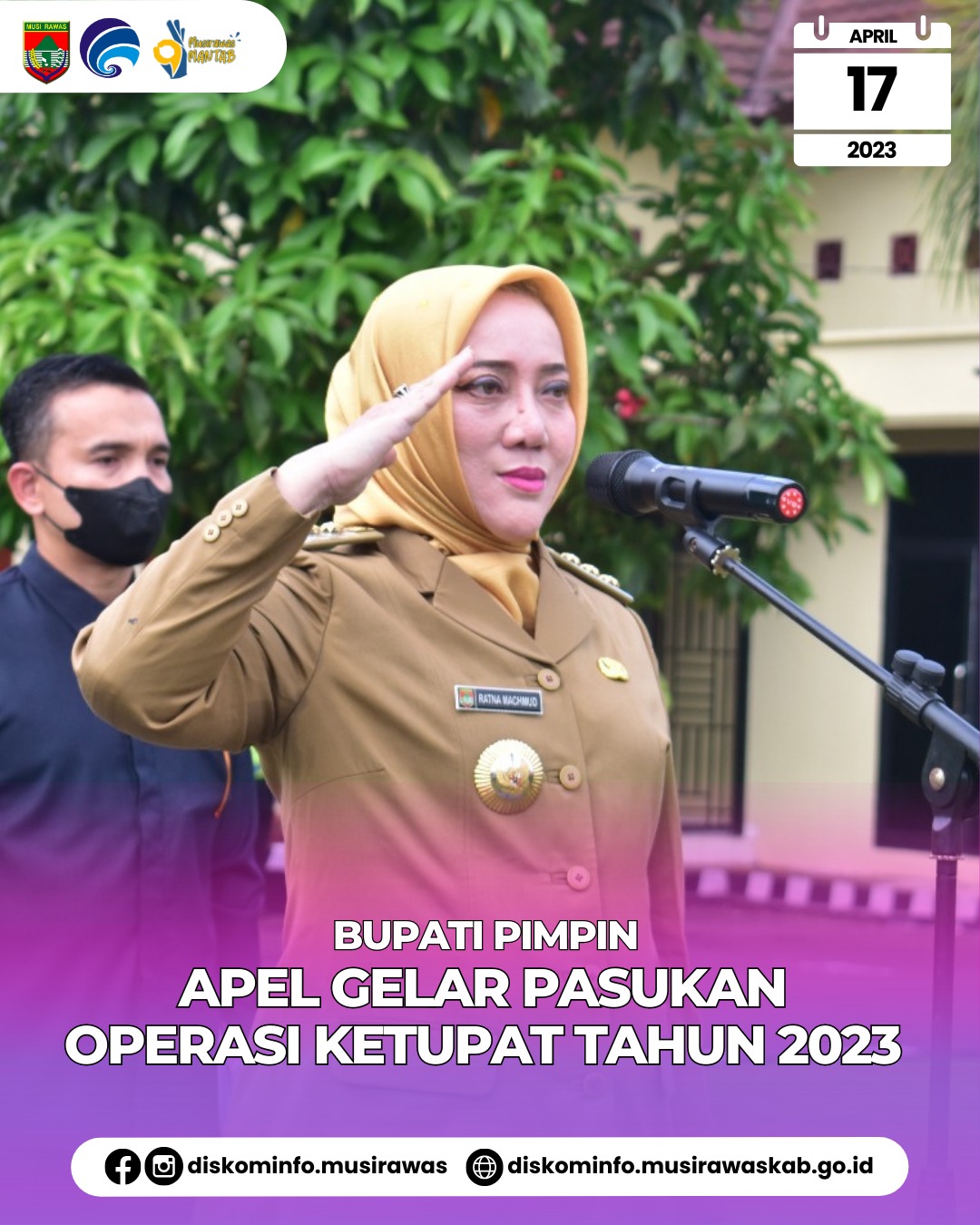 Apel Gelar Pasukan Operasi Ketupat Tahun 2023