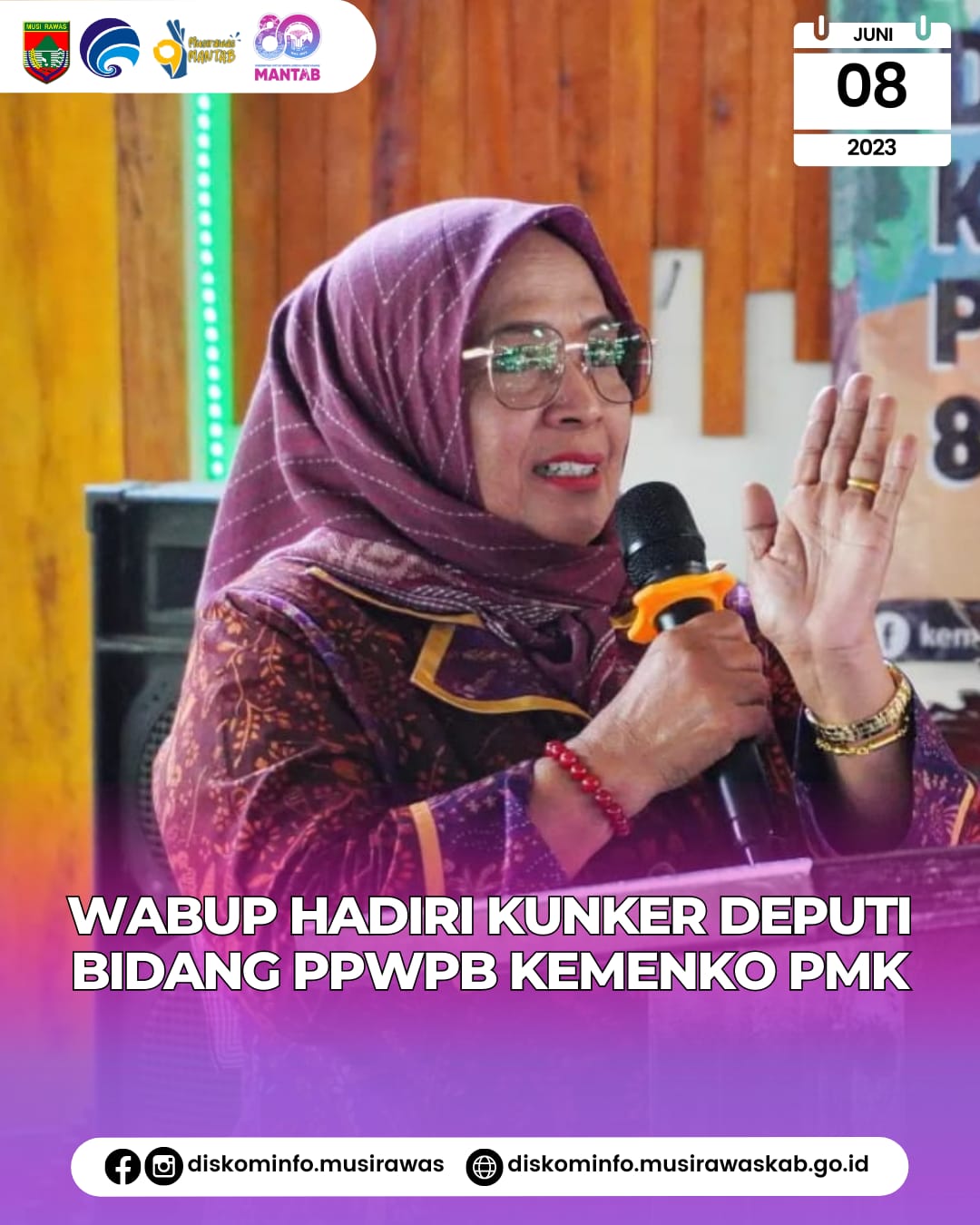 Kunjungan Kerja Deputi Bidang Koordinasi PPWPB Kemenko PMK