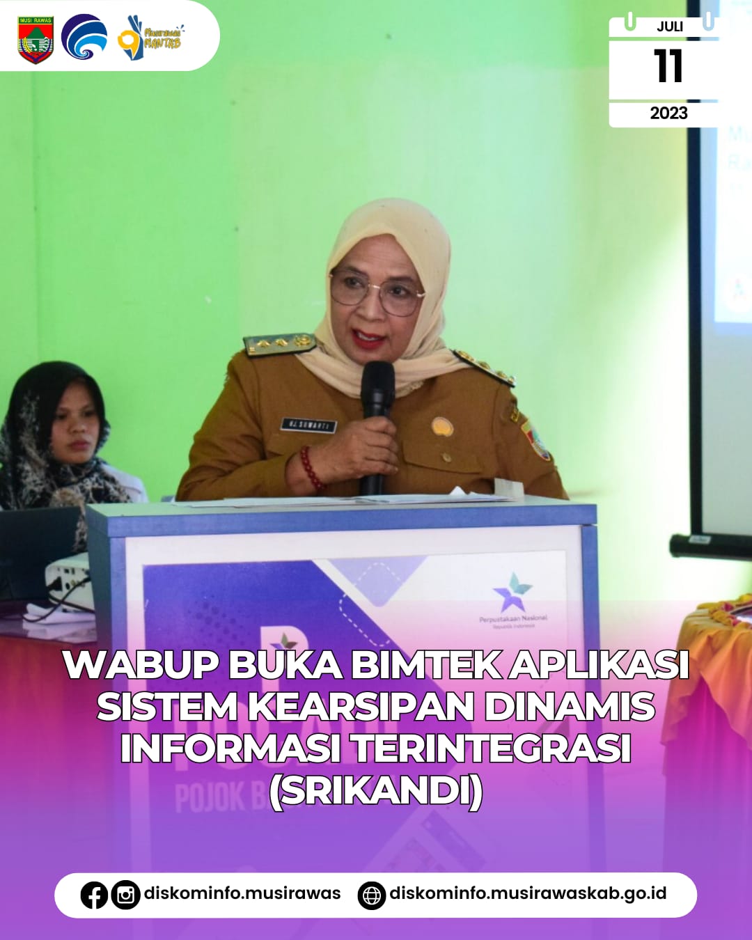 Bimtek Aplikasi Sistem Kearsipan Dinamis Informasi Terintegrasi (SRIKANDI)