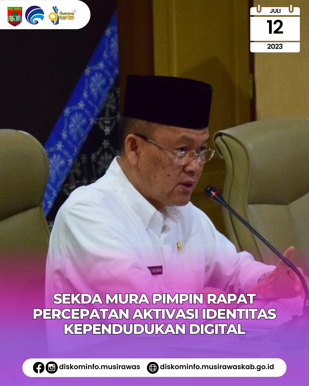 Rapat Percepatan Aktivasi Identitas Kependudukan Digital (IKD)