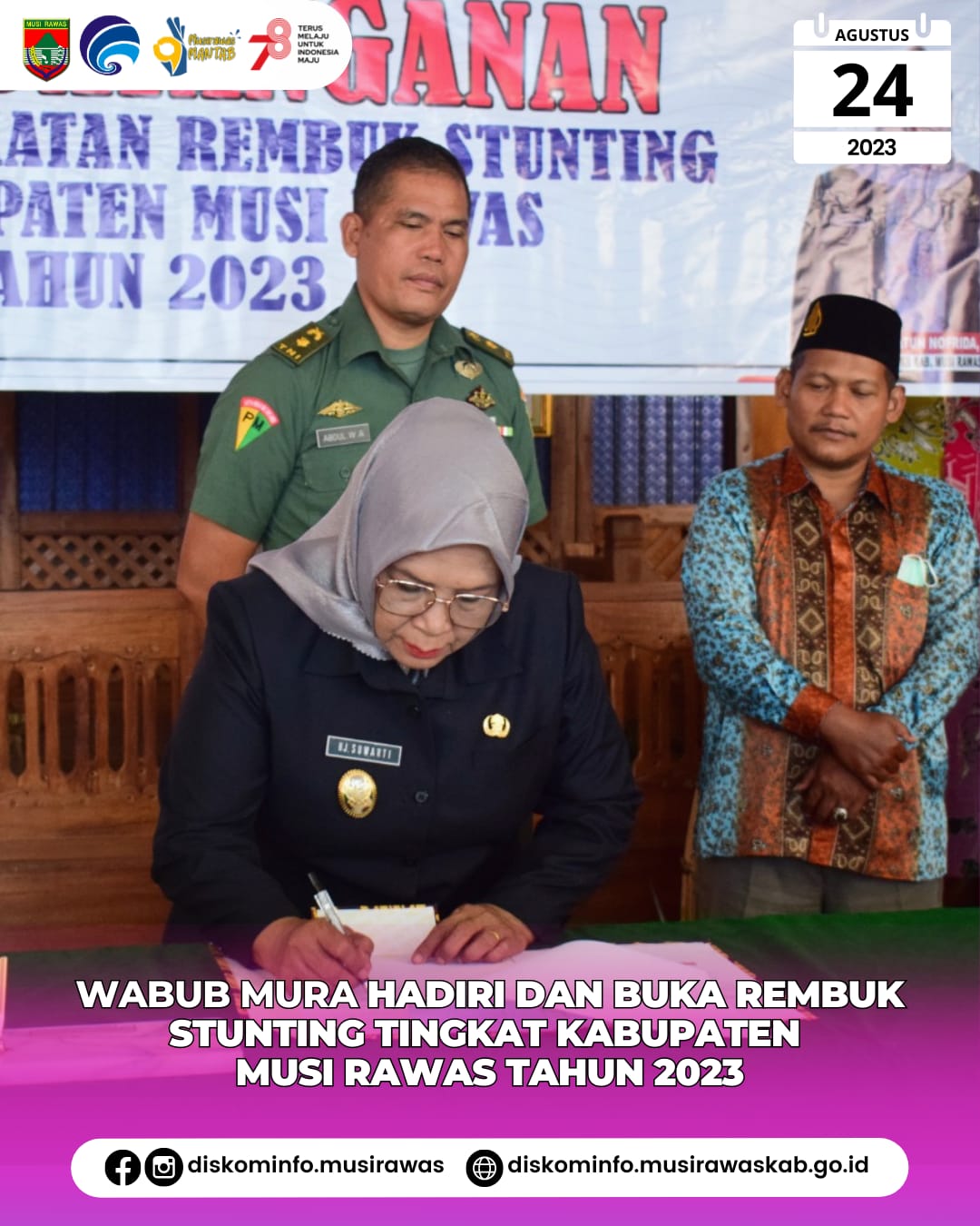 Rembuk Stunting Tingkat Kabupaten Musi Rawas Tahun 2023