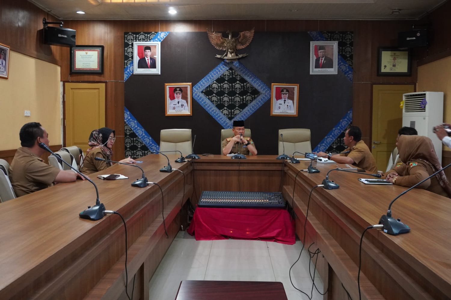 Pj Sekda Musi Rawas pimpin Rapat Koordinasi Persiapan Lomba Senam Cuci Tangan