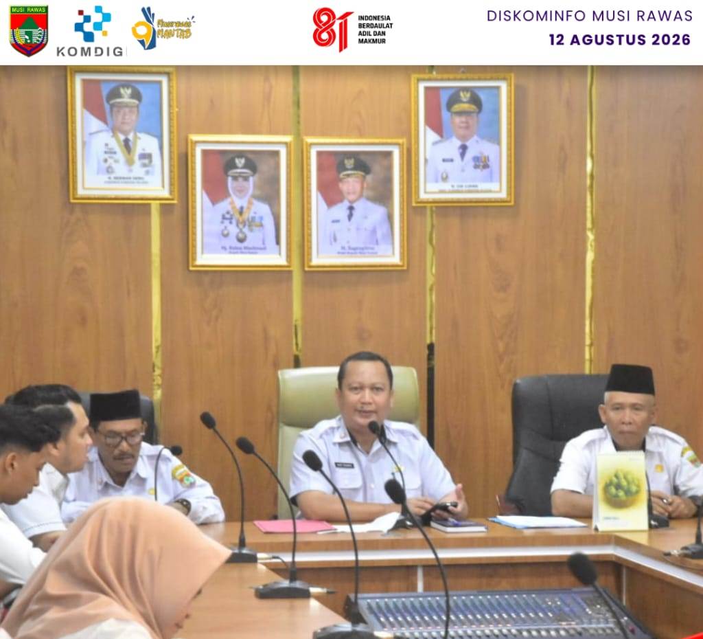 Pemkab Musi Rawas Matangkan Persiapan Upacara HUT ke-81 Kemerdekaan RI