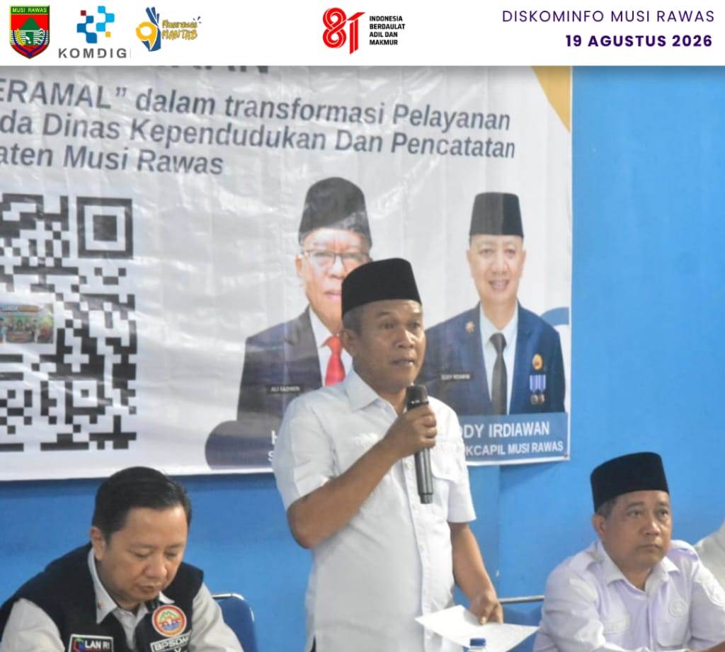 Wabup Suprayitno Launching GERCEP BERAMAL, Permudah Pengurusan Akta Kelahiran dan Kematian