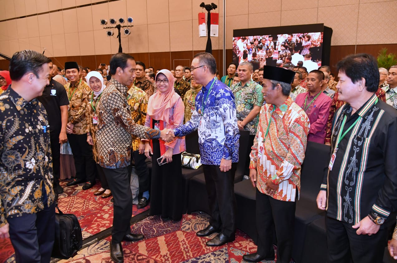 Bupati Musi Rawas H. Hendra Gunawan Menghadiri Rakornas Investasi Tahun 2019