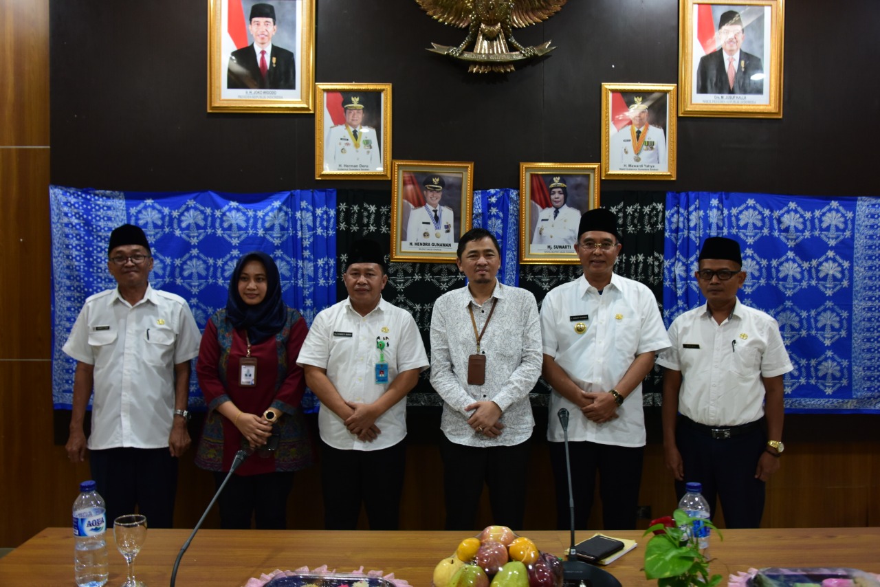 Bupati Terima Kunjungan Ombudsman RI Perwakilan Sumsel