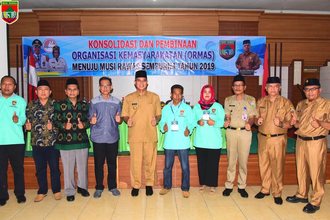 Bupati Musi Rawas hadiri Konsolidasi dan pembinaan organisasi kemasyarakatan (ORMAS)