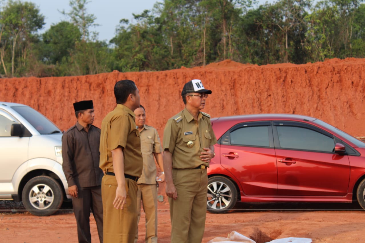 Bupati Meninjau Pembangunan Stadion, Musi Rawas Bakal Memliki Stadion Utama Berstandar Nasional