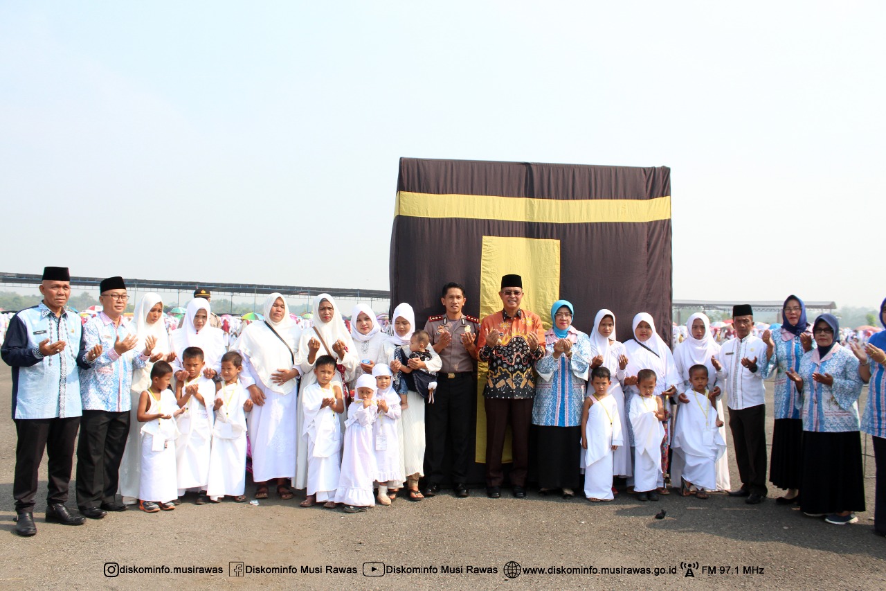 Bupati H2G Membuka Kegiatan Menasik Haji TK/PAUD se-Kabupaten Mura 2019