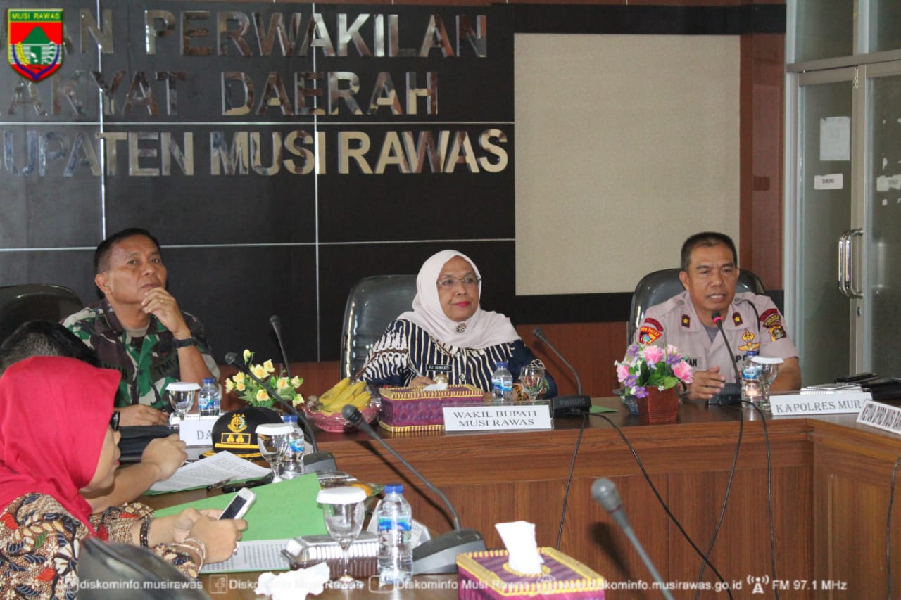 Pimpin Rapat Forkompinda Mura, Wabup Himbau Waspada Terhadap Bencana Alam