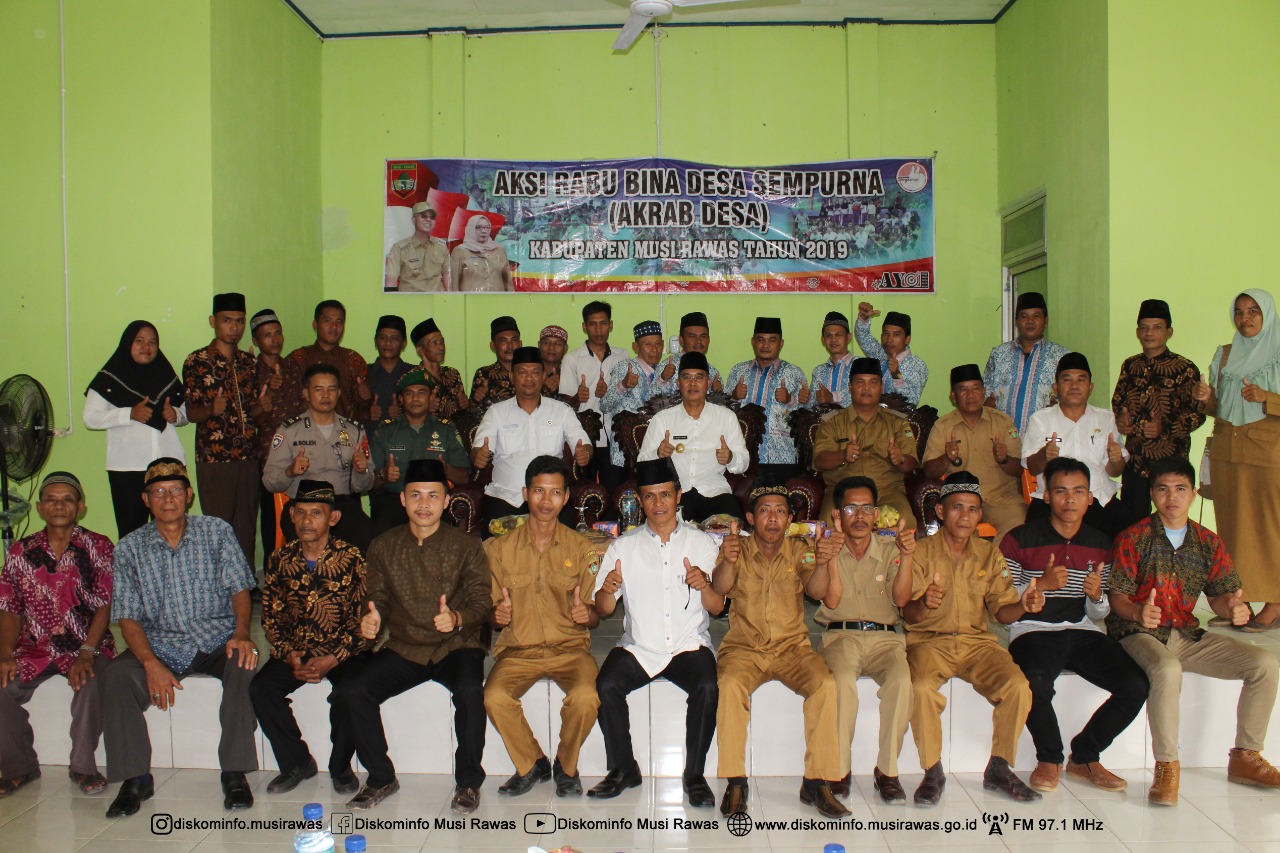 Bupati H2G Jalankan Program Akrab Desa Di Desa Bumi Agung, Desa Suro dan Desa Durian Remuk