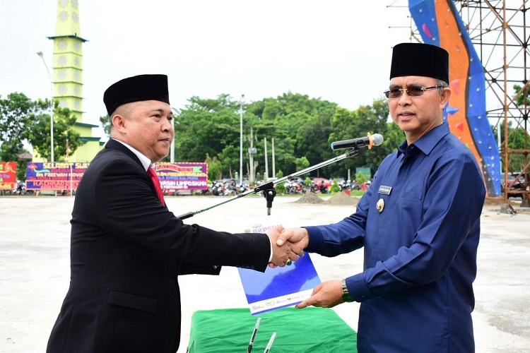 Bupati Lantik M Rozak Sebagai Kadis Kominfo Mura Definitif