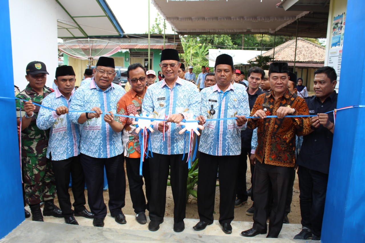 Bupati Resmikan Program Pamsimas III Tahun 2019