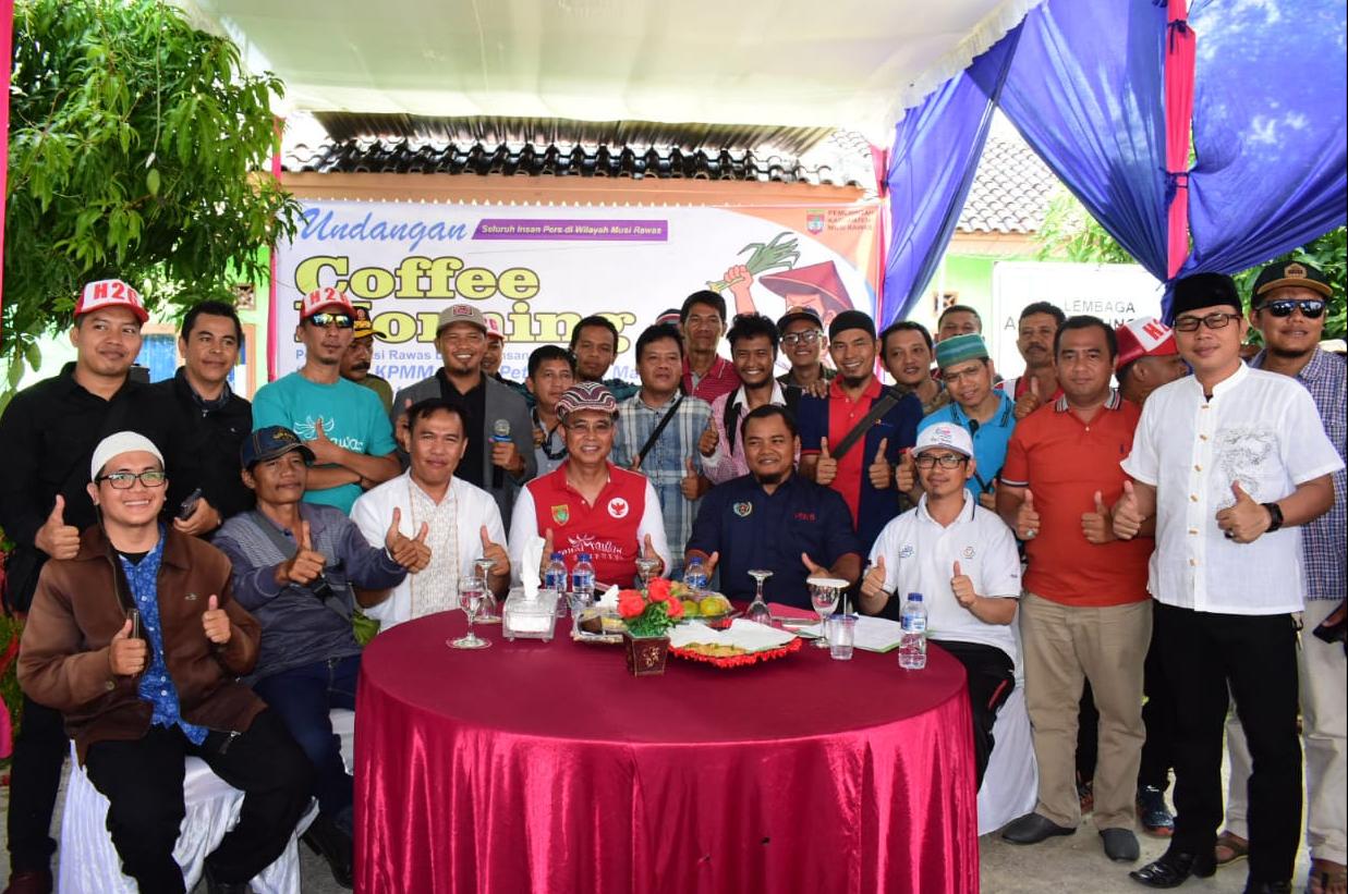 Coffee Morning Bersama Insan Pers, Bupati H2G Berharap Sinergisitas Terus Terjalin