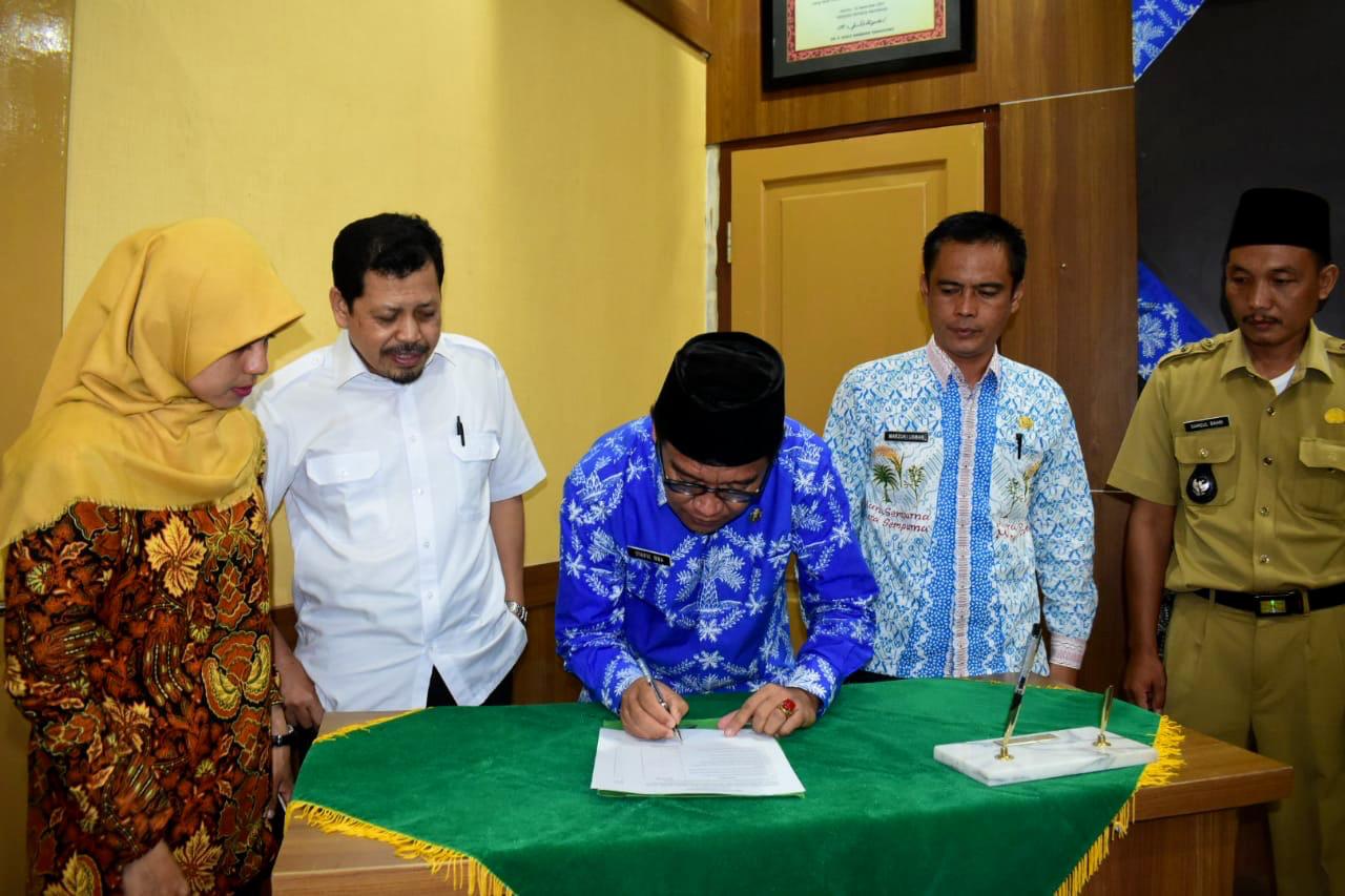 Kelompok Tani Musi rawas Tandatangani Naskah Kesepakatan Kerja Sama dengan KPH Wilayah XII Benakat