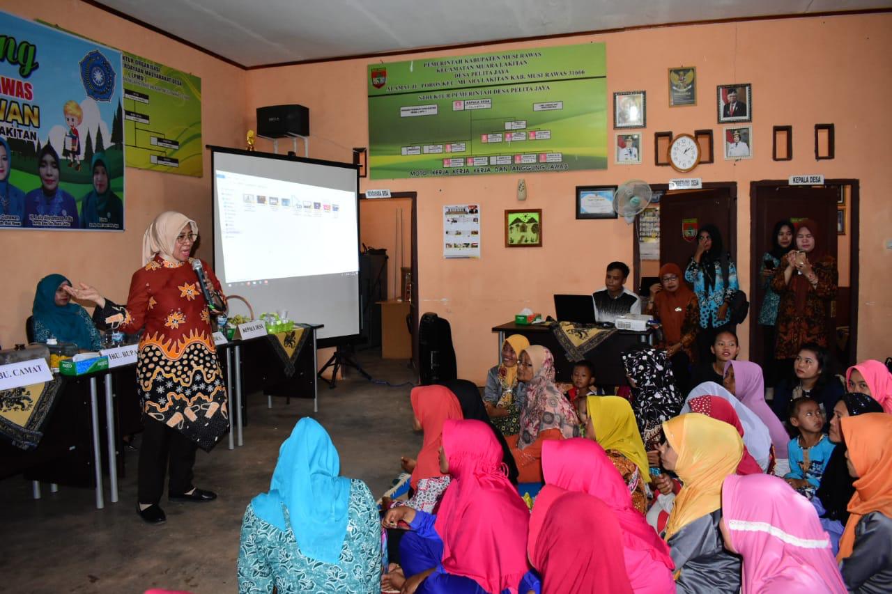 Cegah Stunting, Bunda Baca Musi Rawas Beri Edukasi Kepada Orang Tua