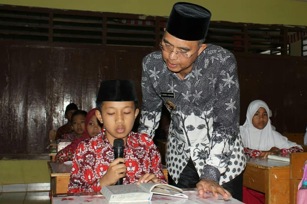 Bupati Kagum Lihat Siswa SDN 1 Karya Sakti Antusias Jadi Penghafal Al-Quran