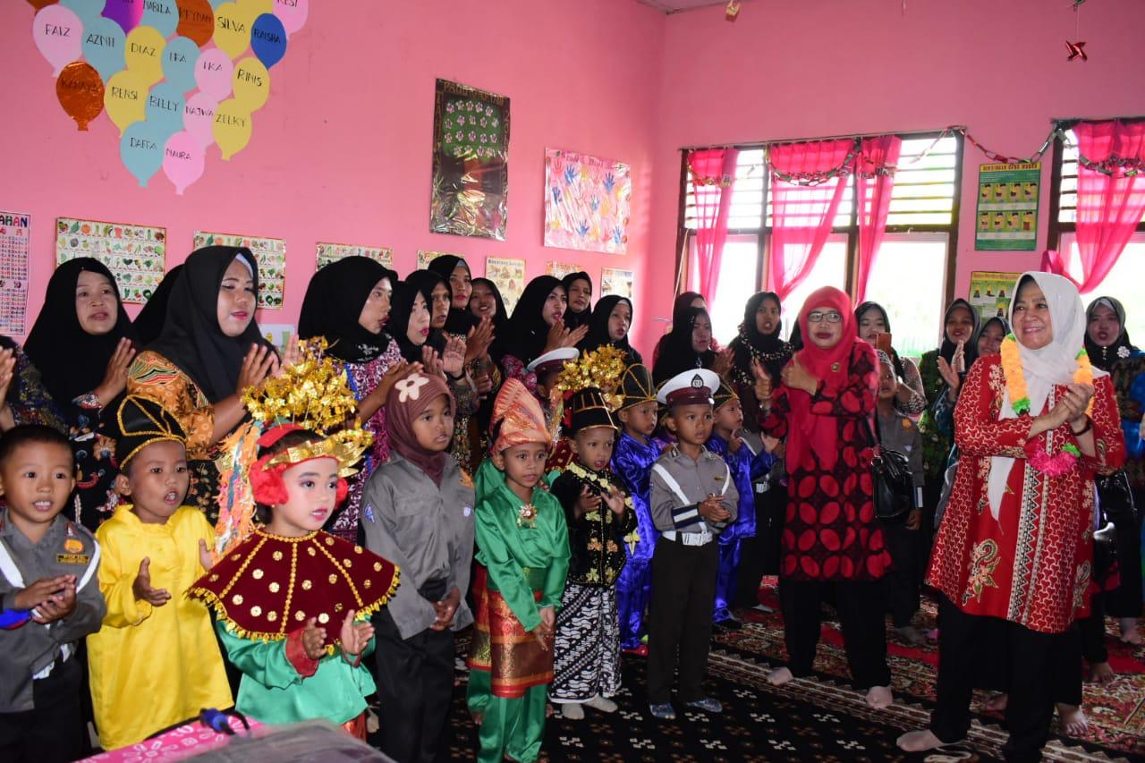 Sosialiasi Cegah Stunting, Bunda PAUD kunjungi Desa Wonokerto