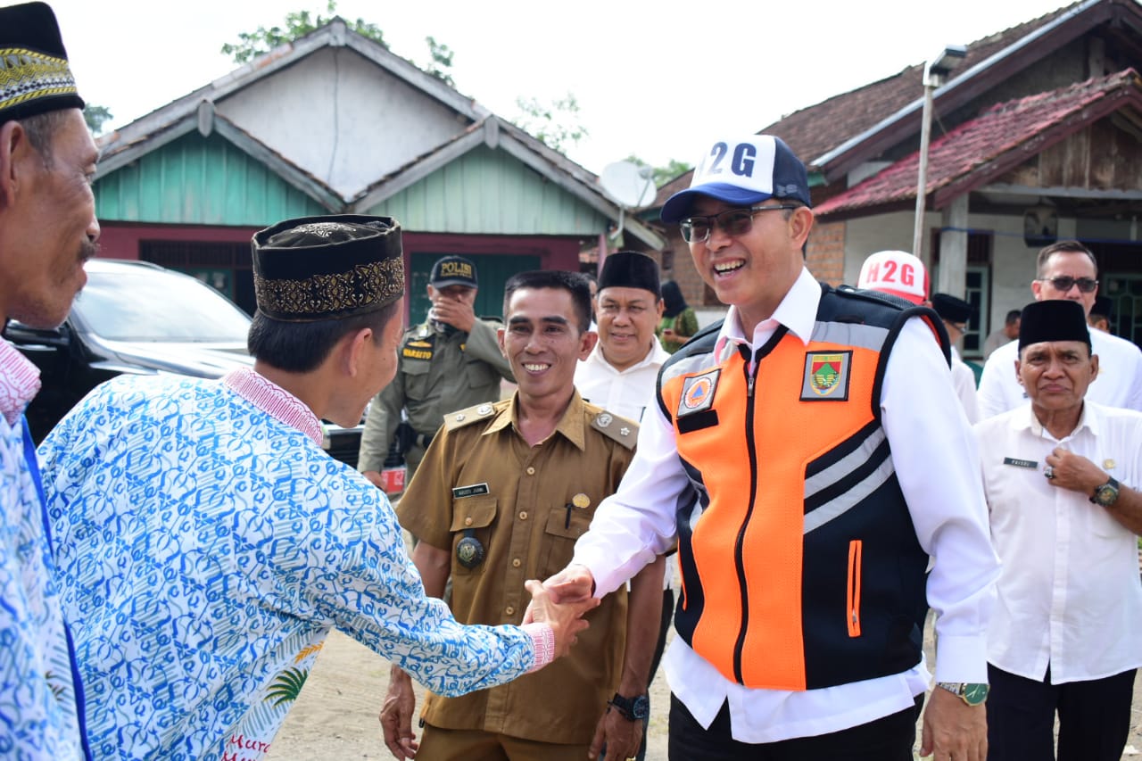 Bupati Mura Tinjau Langsung Korban Bencana Banjir di Kecamatan Muara Kelingi