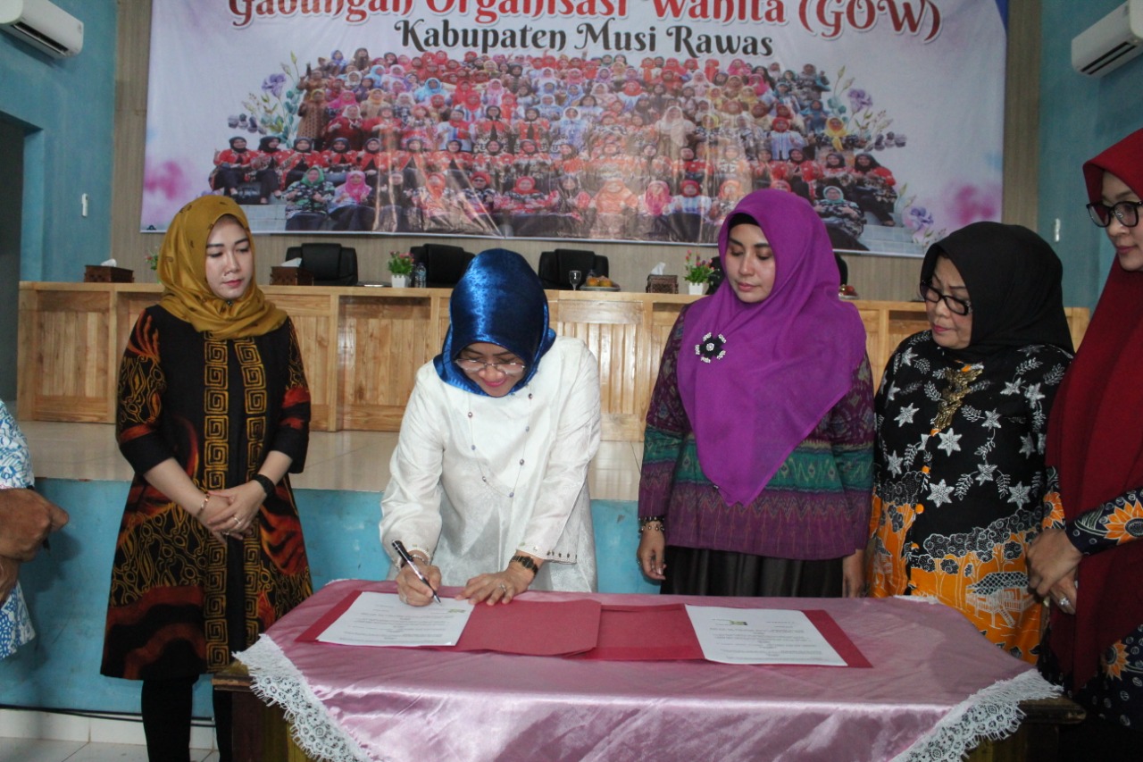 GOW Kabupaten Musi Rawas Gelar Pertemuan Arisan Bulanan
