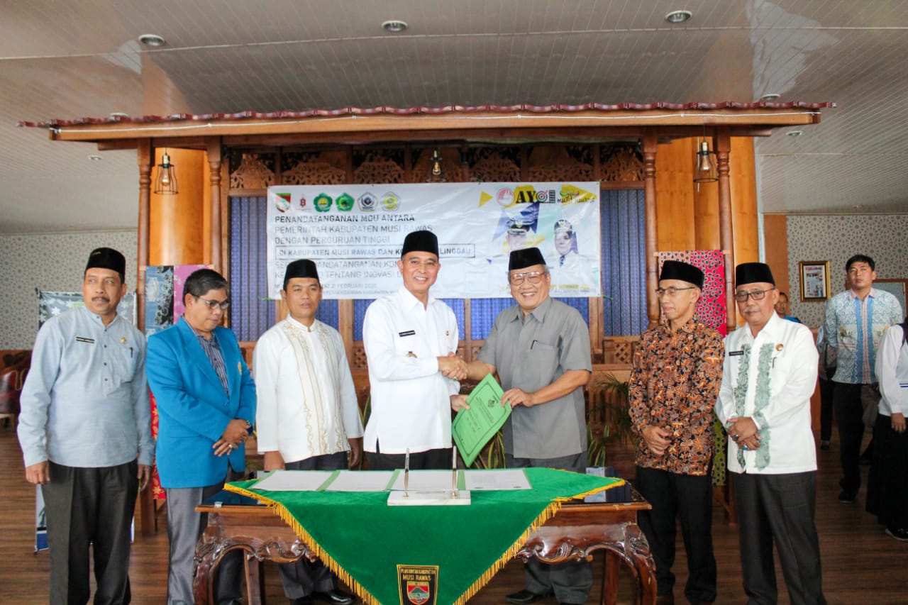 Pemkab Mura Tandatangani MoU Bersama 4 Rektor Perguruan Tinggi