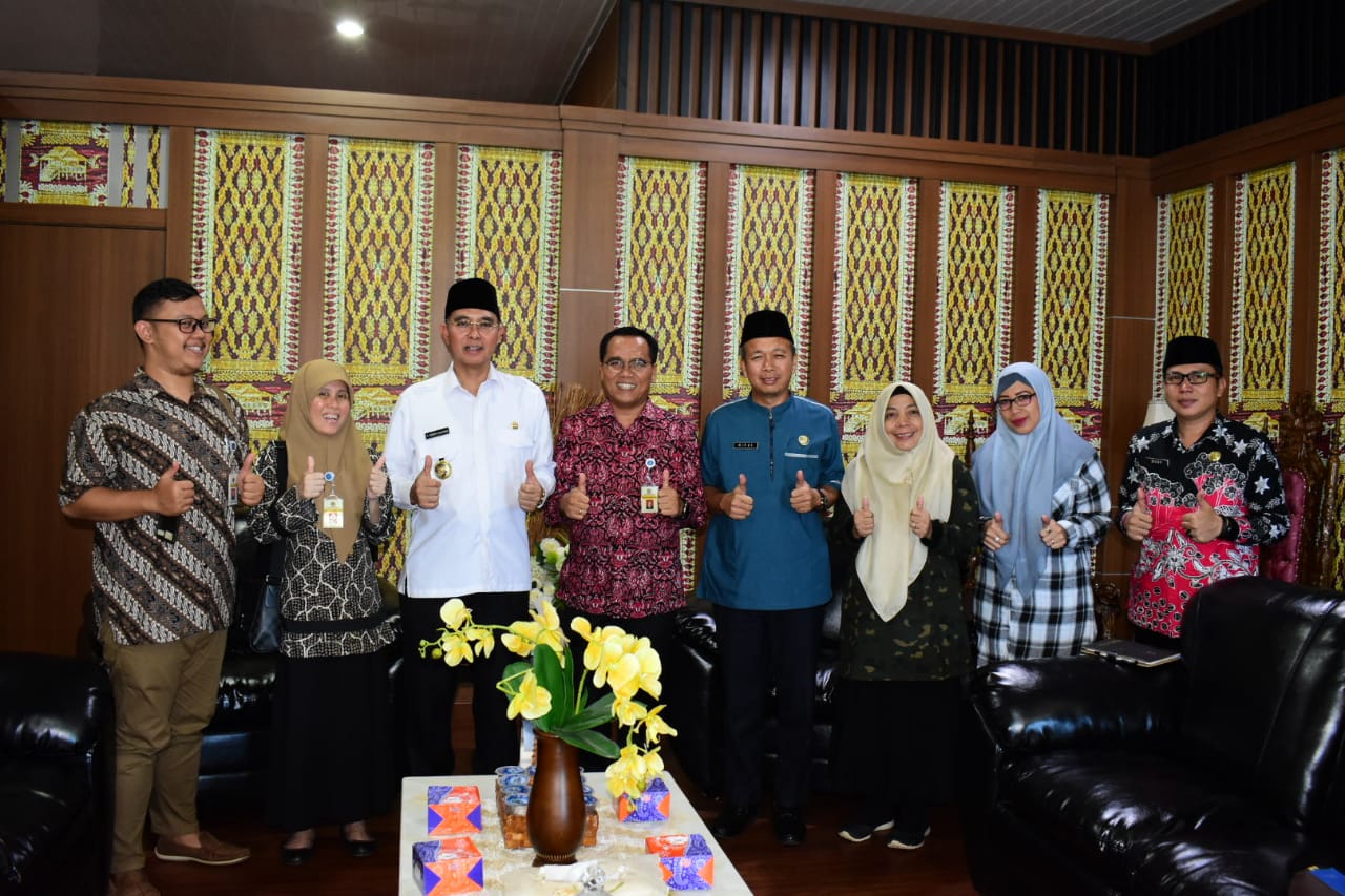 Audiensi Bupati Musi Rawas Bersama Kantor Pelayanan Pajak Lubuklinggau