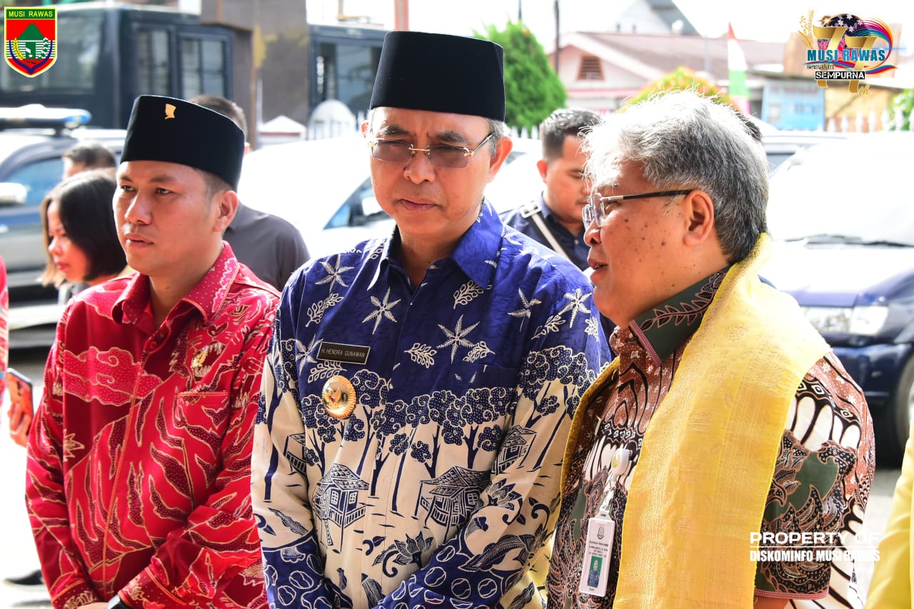 Bupati Menghadiri Penyambutan Kepala Kejaksaan Tinggi Sumatera Selatan