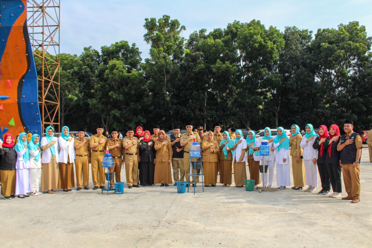 Antisipasi Virus Corona, Pemkab Musi Rawas Gelar Apel Bersama