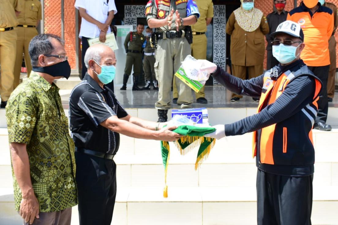 PT SMS Turut Sumbang APD ke Pemkab Musi Rawas