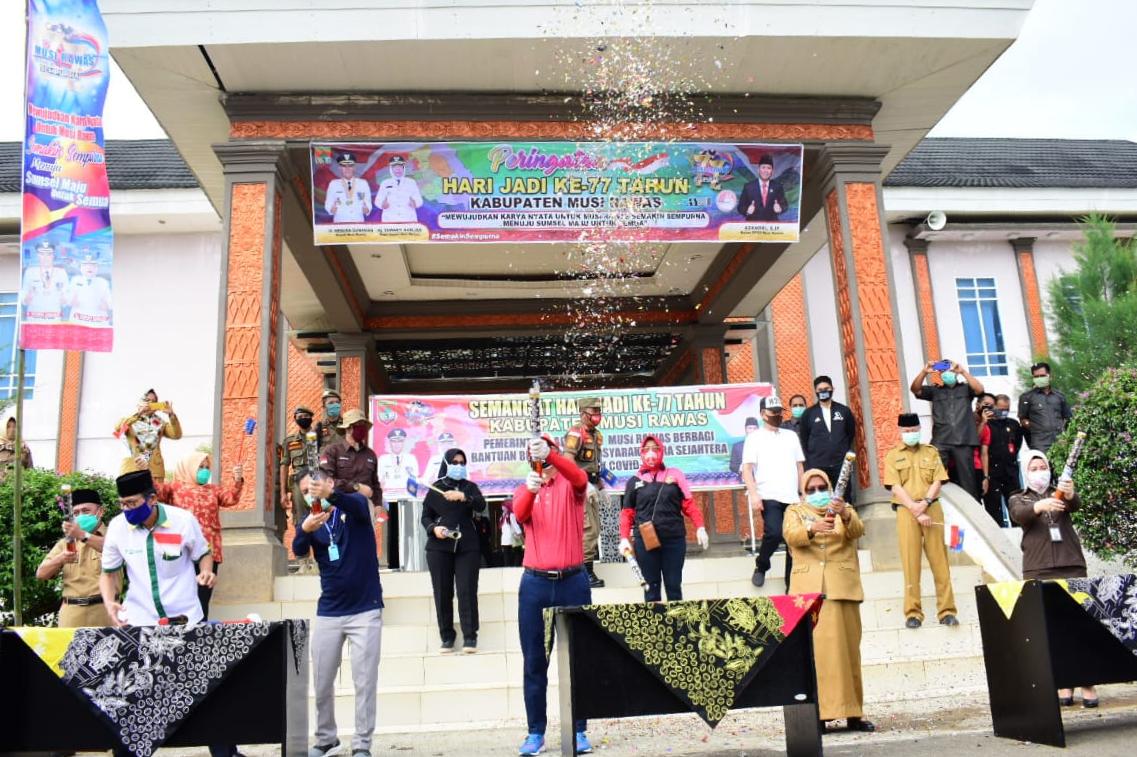 Peringatan HUT Mura ke 77, DPC Hiswana Migas, Pertamina dan Baznas Sumbang APD