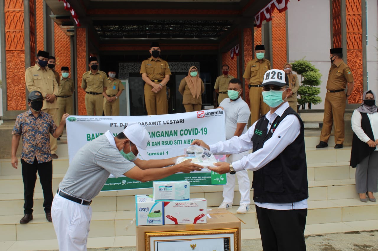 Pemkab Mura Terima Bantuan APD dari PT Djuandasawit Lestari
