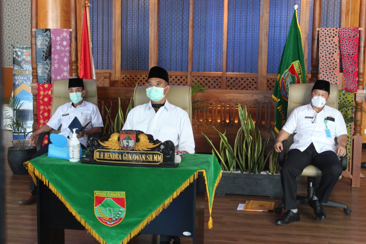 Bupati Mura Ikuti Rakor Pemberantasan Korupsi Terintegrasi di Provinsi Sumsel